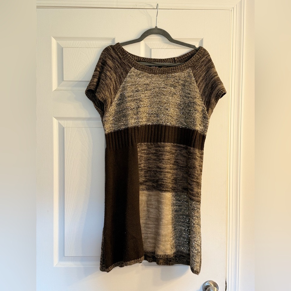 Style & Co. Color Block Sweater Tunic